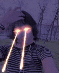 Laser Eyes GIF