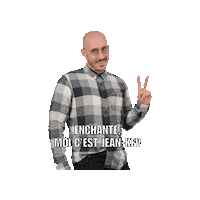 Jean Kevin Hello Sticker by Yann Darwin
