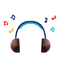bass listening Sticker by Munchmallow