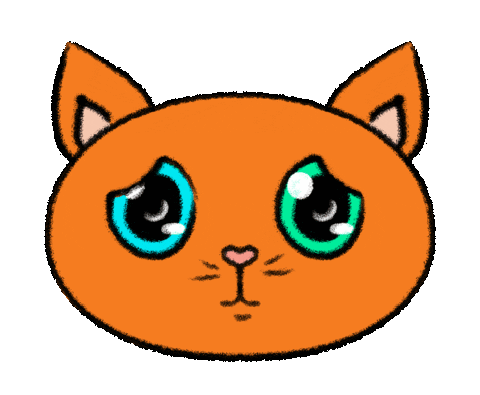 Sad Cat Sticker