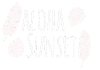AlohaSunset aloha sunset Sticker
