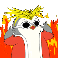 Laugh Plotting Sticker by Pudgy Penguins