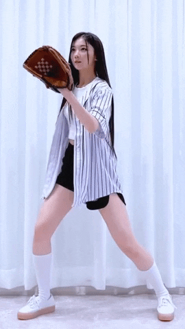 K Pop Baseball GIF