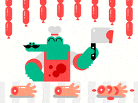 tonybabel animation gif hands blood GIF