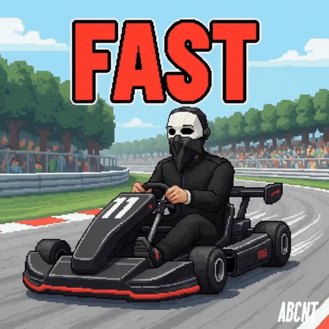 ABCNT giphyupload racing race fast GIF
