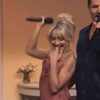 Happy Sabrina Carpenter GIF