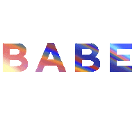 heart babe Sticker by Luv Aj