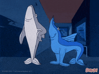Cartoon Shark GIF by Scooby-Doo