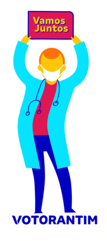 Medicos Vamosjuntos Sticker by Votorantim SA