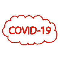 Corona Virus Sticker