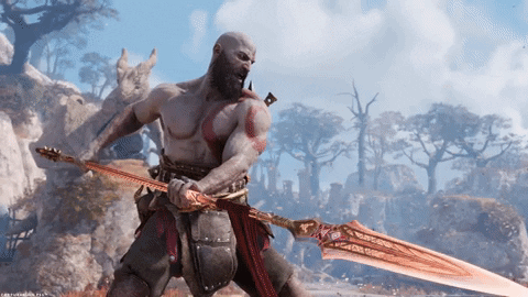 God Of War Atreus Not Agreeing To His Father GIF
