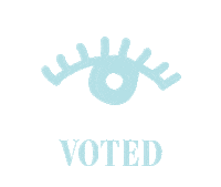 Go Vote Sticker by Borboleta Beauty