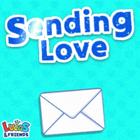 I Love You Kiss GIF by Lucas and Friends by RV AppStudios