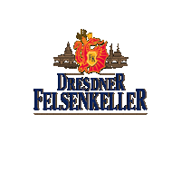 Drache Sticker by Feldschlößchen Dresden