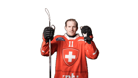 Celebrate National Team Sticker by Swiss Ice Hockey