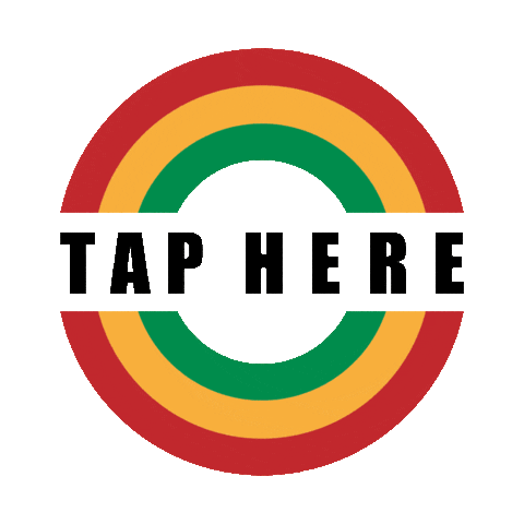 Red Gold Green Rainbow Sticker by OverJam_Reggae_Festival