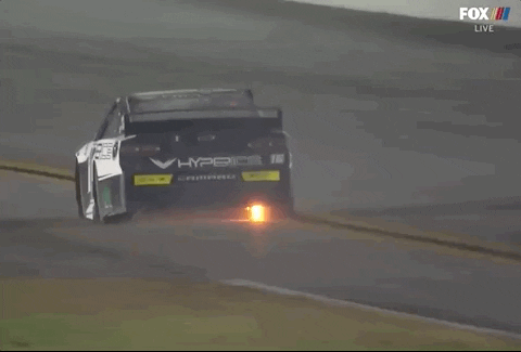 Hot Wheels Fire GIF by NASCAR