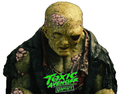 Toxic Avenger Sticker by Signature Entertainment