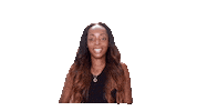Black Girl Smiling Sticker by The Hair Shield