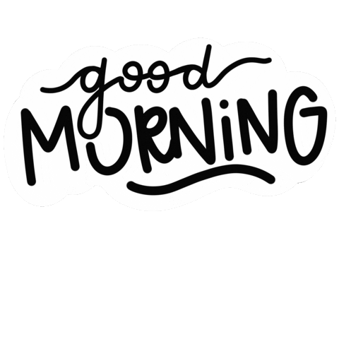 Good Morning Hello Sticker