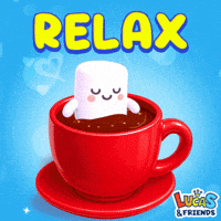 Relaxed Break Time GIF by Lucas and Friends by RV AppStudios