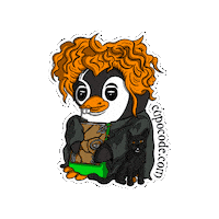 Salem Sticker by Cup O Code