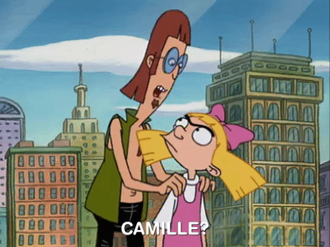 hey arnold nicksplat GIF