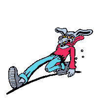 4Th Of July Dog Sticker by Killer Acid