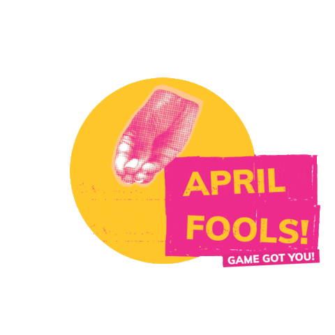 GameSA april fools gamesa game got you Sticker