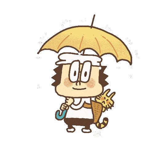 Rain Love Sticker