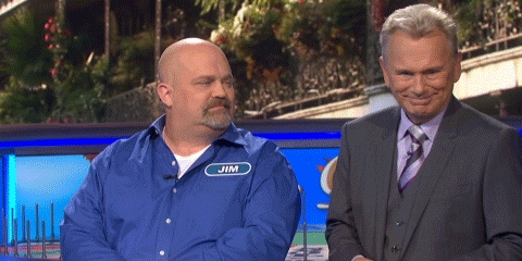 shrugging pat sajak GIF by Wheel of Fortune