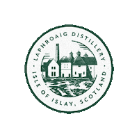 LaphroaigWhisky bottle laphroaig Sticker