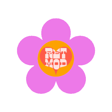 Logo Pink Sticker by RetMod