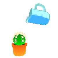 Water Plant Sticker by jjjjjohn