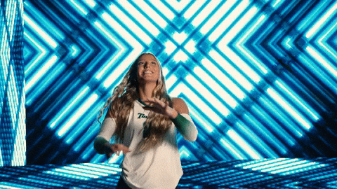 Flex Tulane GIF by GreenWave