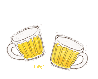 Cheers 乾杯 Sticker