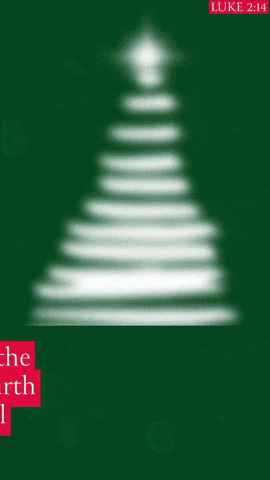 Christmas Tree Love GIF by Sweet Charee Gallery