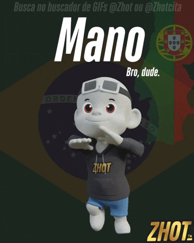 Tamo Junto Man GIF by Zhot