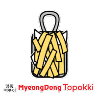 Korean Cheese Sticker by MyeongDong Topokki