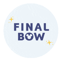 Dcp Final Bow Sticker by Disney Programs