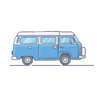 Car Driving Sticker