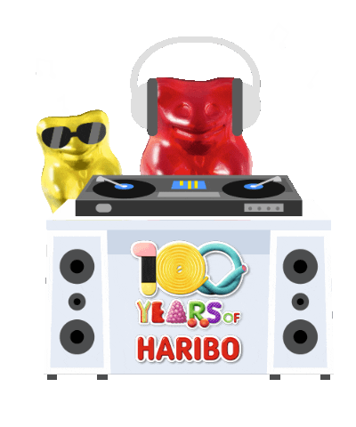 HARIBO_KOREA giphyupload 행복 축하 생일 Sticker