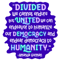 United Dnc Sticker by Creative Courage