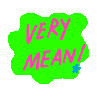 Mean Bad Girl Sticker