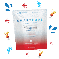 SmartCups tech energy technology tropical Sticker