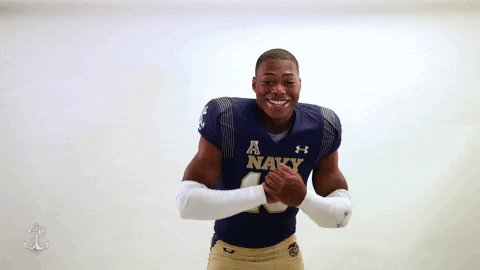 College Football GIF by Navy Athletics