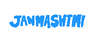 Typography Krishna Sticker by mehakhooda