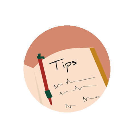 Tips Sticker by Yogin mama
