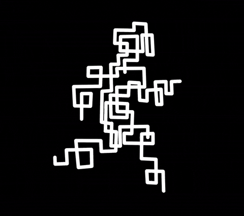 Black And White Running GIF by Tienqa