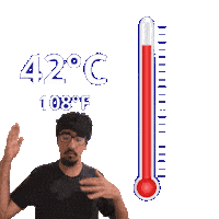 42 Degrees Sticker